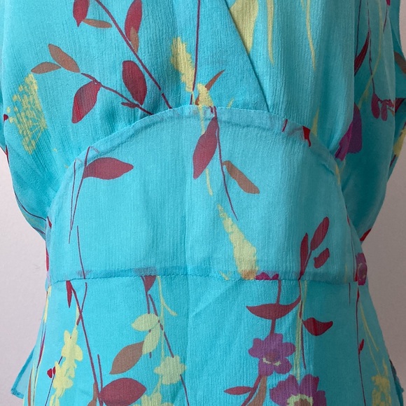 Nordstrom Silk Flower Top - Picture 3 of 10